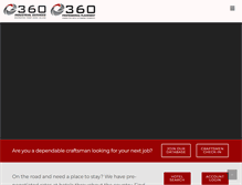 Tablet Screenshot of 360industrialservices.com